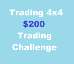 30 day target in a $200 Forex Qualification Account with 1:30 leverage